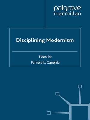 cover image of Disciplining Modernism